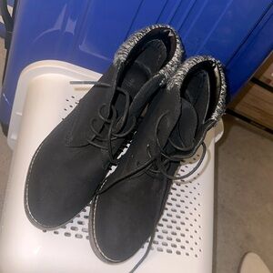 White Mountain Wedge heeled ankle boots